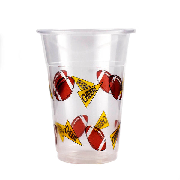 16 oz. Large Neon Disposable Plastic Cups - 20 Ct.