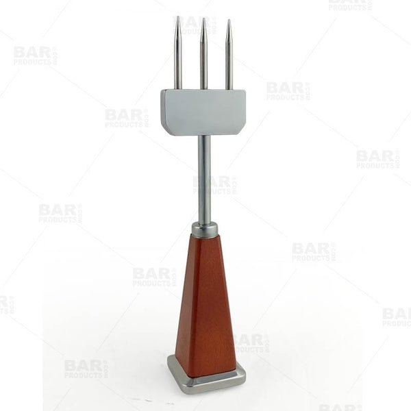 Ice Pick-Edelstahl Eis Hacker mit Holz Griff, Japanischen Stil Eis Brecher  ideal für Bars, Bartender