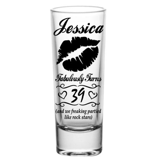 VD Glass Shot Glass w/ 60 ml & 30 ml 1oz & 2oz Line Marks - Sprogear