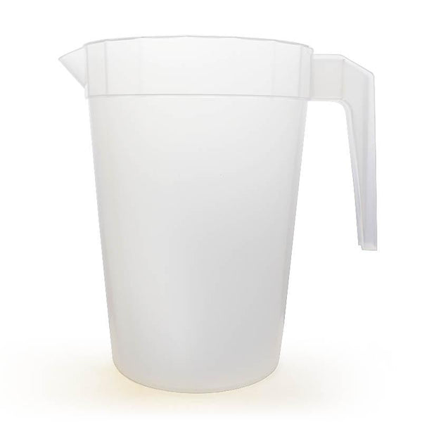 Clear Plastic Pitcher with Handle 48 oz. - 2 Pack