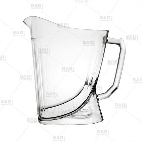 Budweiser Bowtie Nucleated 60oz Glass Pitcher