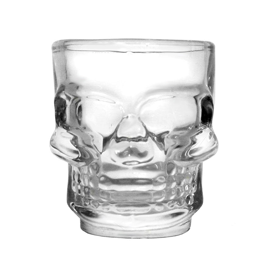 BarConic® Shot Glass - Skull Head - 1.5 ounce – Bar Supplies