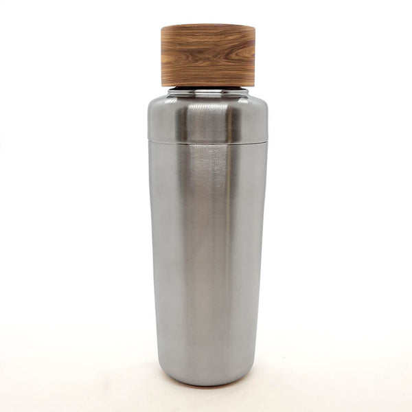 Double Wall Vacuum Insulated Cocktail Shaker - 17 Ounce - Gold Sparkle