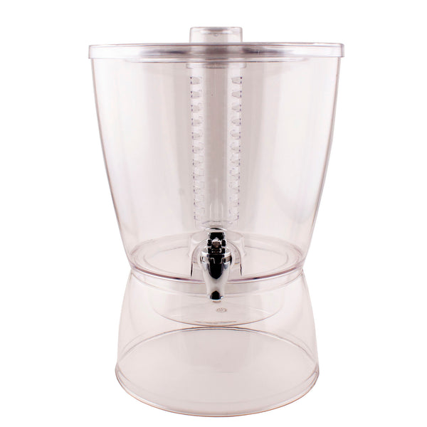BarConic Glass Tiki Beverage Dispenser with Tap - 1.6 Gallons