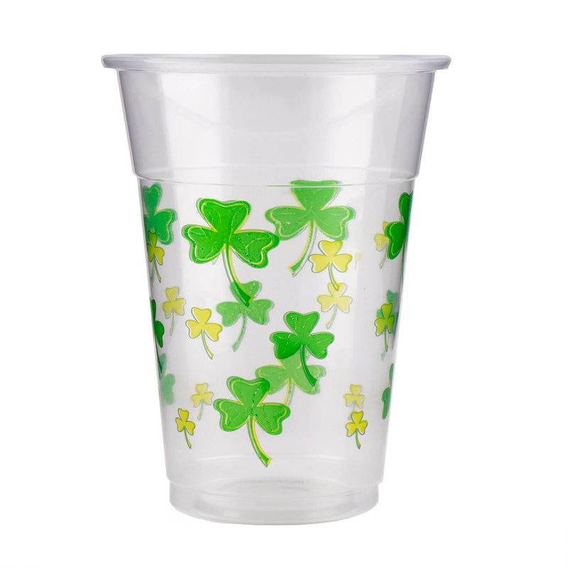 Sportschool Fantasie opening 16 ounce Soft Plastic Cups - St. Patrick's - 20 Ct. – Bar Supplies