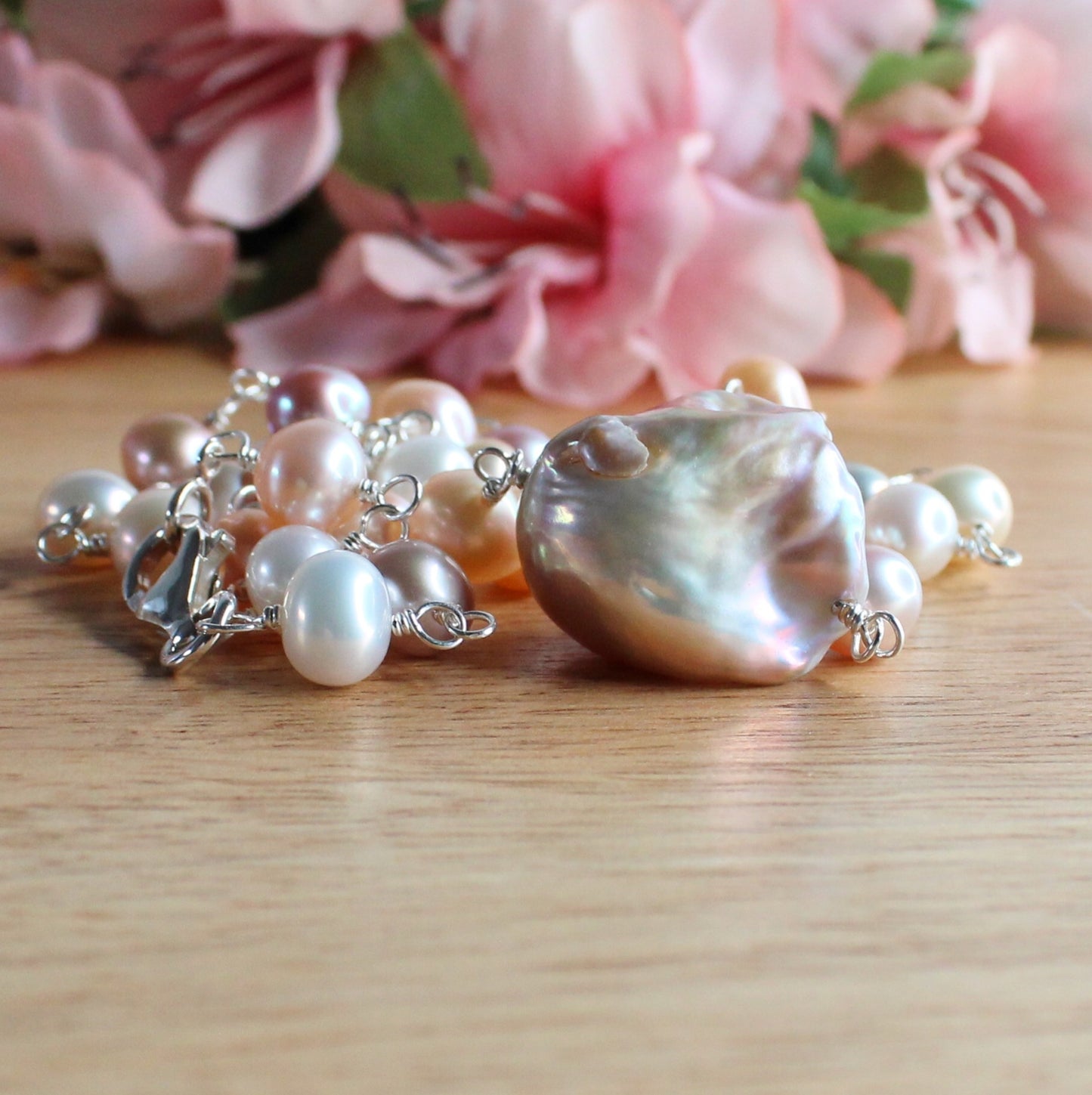 Baroque Pearl Necklace - Honiton Collection