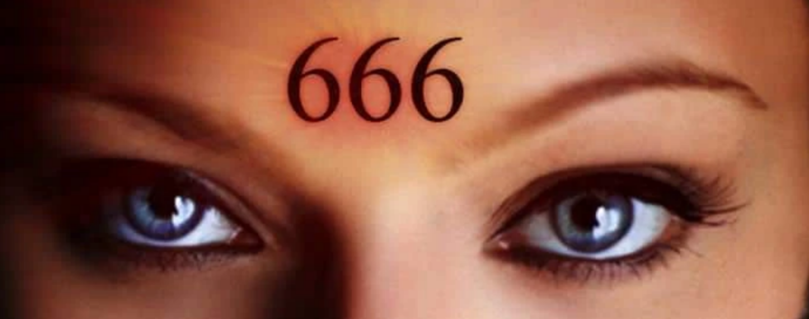 666 mark on the forehead