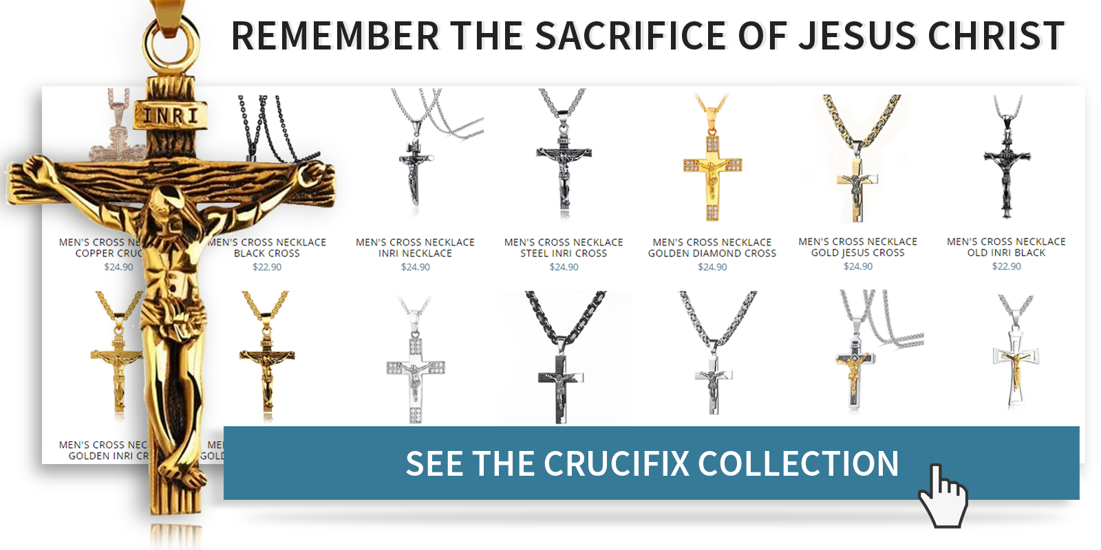 Crucifix Necklace