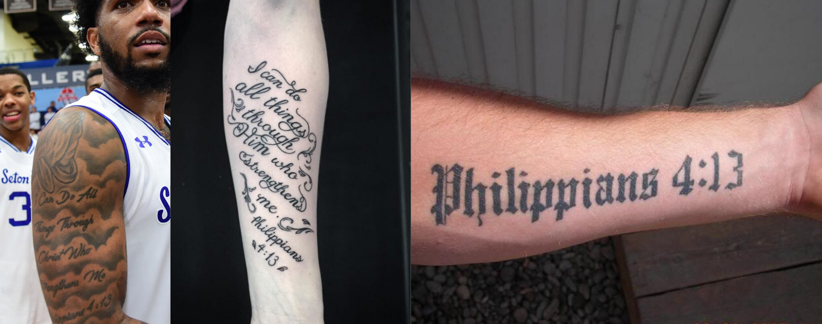 40 Philippians 413 Tattoo Designs For Men  Bible Verse Ideas