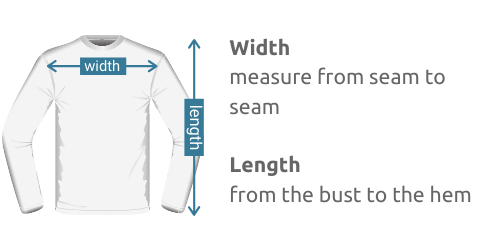 christian sweatshirt sizing chart