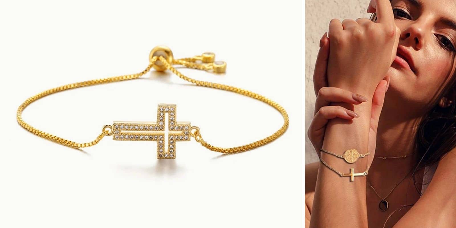 cross bracelets for ladies