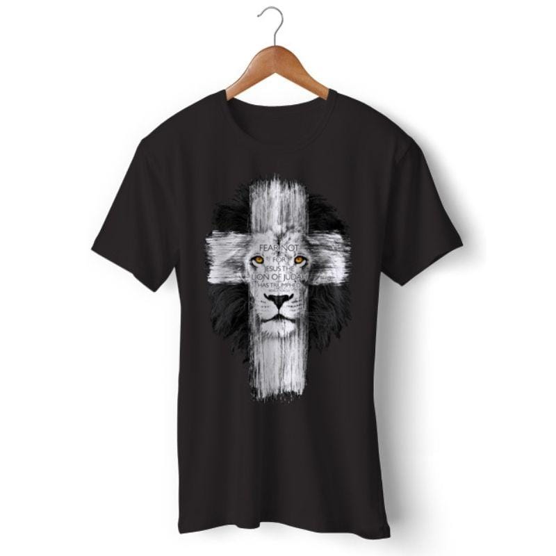 Lion Cross T-Shirt | Lord's Guidance
