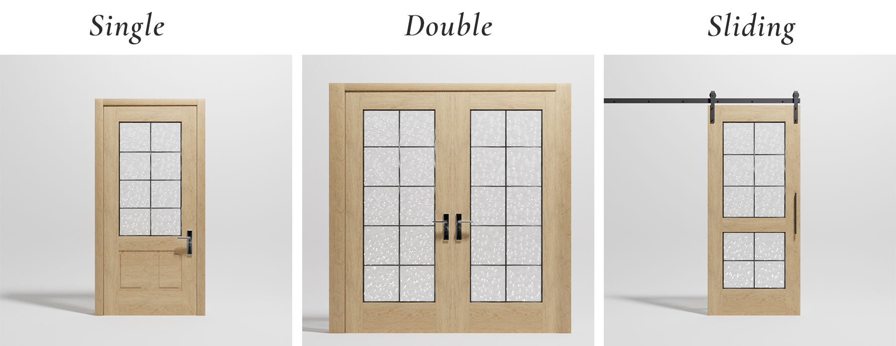 Types of French Doors: Single, Double, Sliding