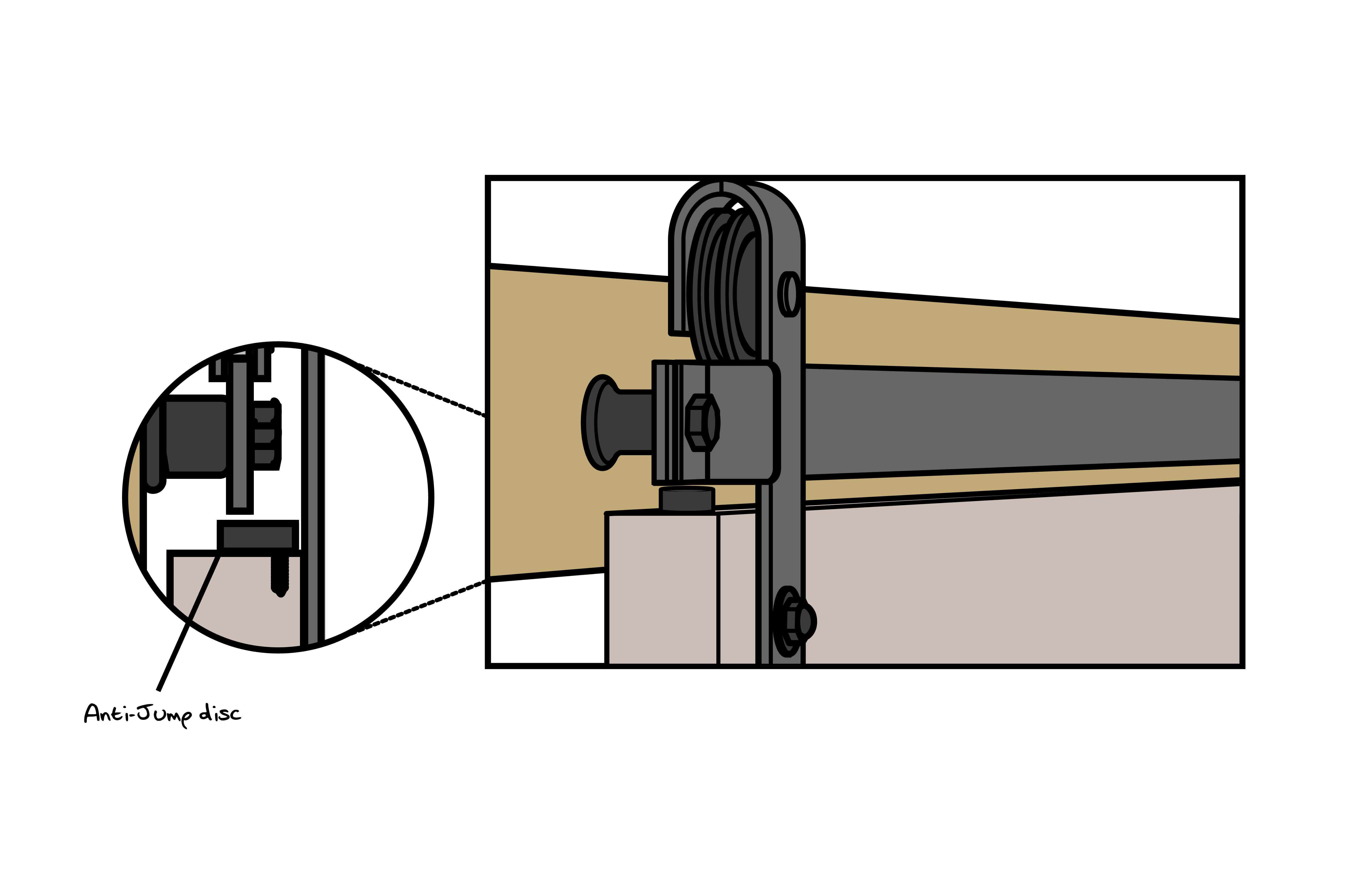 anti-jump-disc-side-view