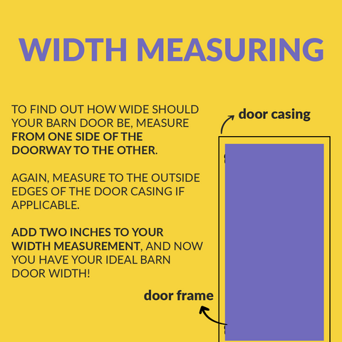 How To Measure For A Barn Door An Illustrated Guide Realcraft