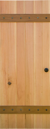 Bungalow-plank-door