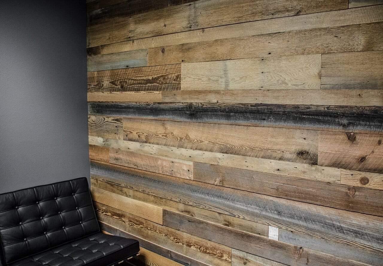 Reclaimed Barn Wood Accent Wall For Sale Realcraft