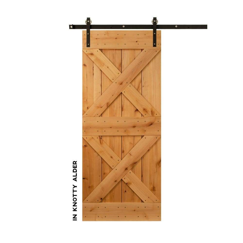 Rancher Double X Sliding Diy Barn Door Kits Realcraft Realcraft Barn Doors And Sliding Barn 