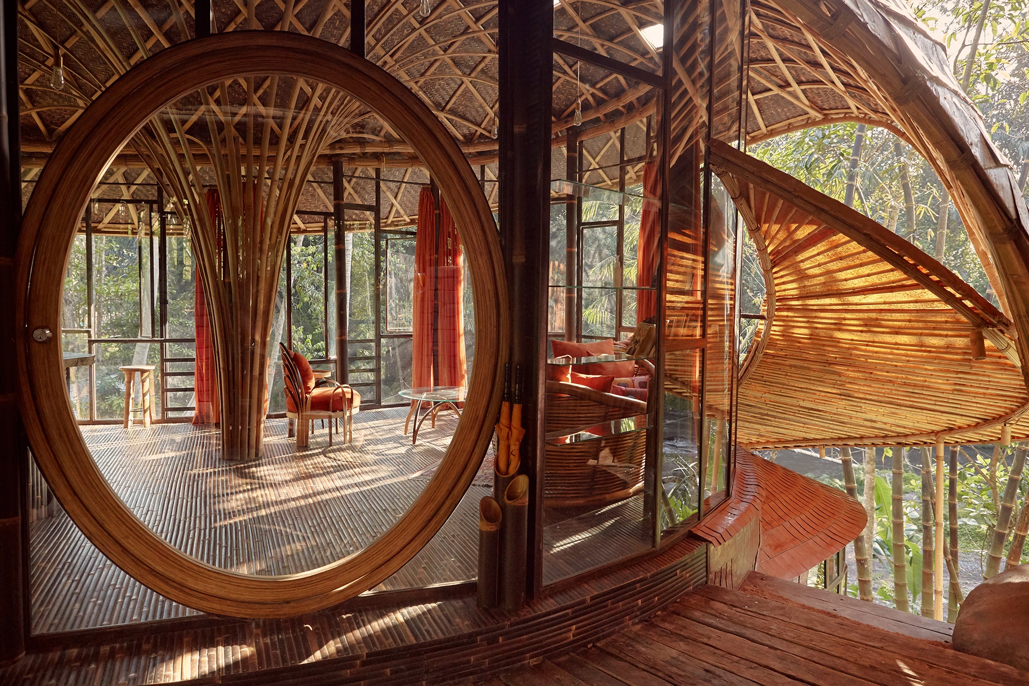 Interior Rumah Bambu Minimalis Rumah Joglo Limasan Work