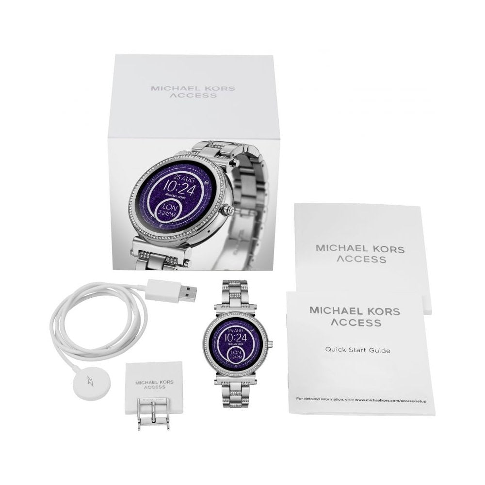 michael kors women's smartwatch sofie mkt5036