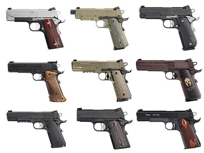 The Different Variations of the 1911