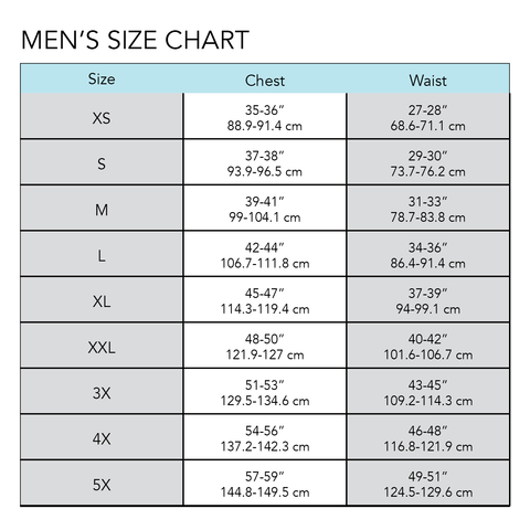 Blue Sky Sizing – Blue Sky Clothing Co Ltd