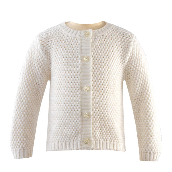 baby girl ivory cardigan