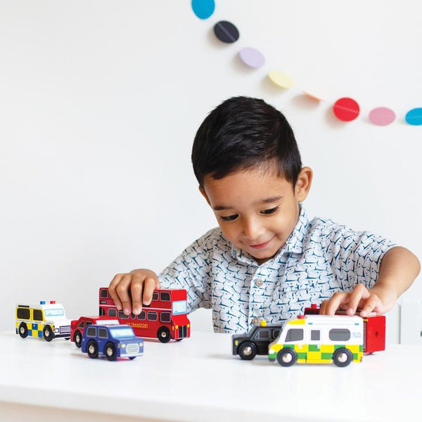 Autobus de juguete de madera London Bus Le Toy Van, Juguetes de madera y  juguetes educativos. Juguetería online El país de los Jugu…