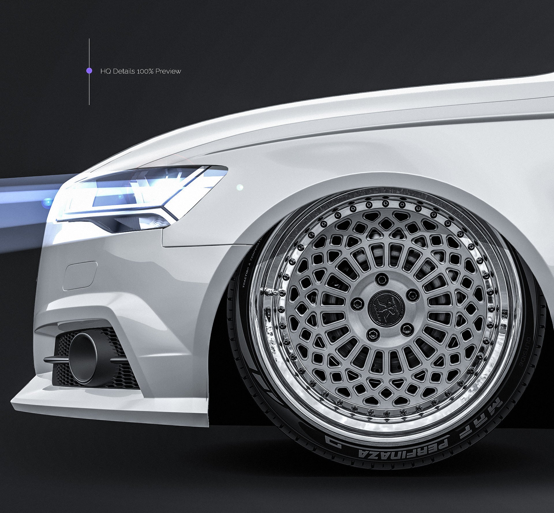 Download AUDI A6 AVANT 2016 all sides Car Mockup Template.psd ...