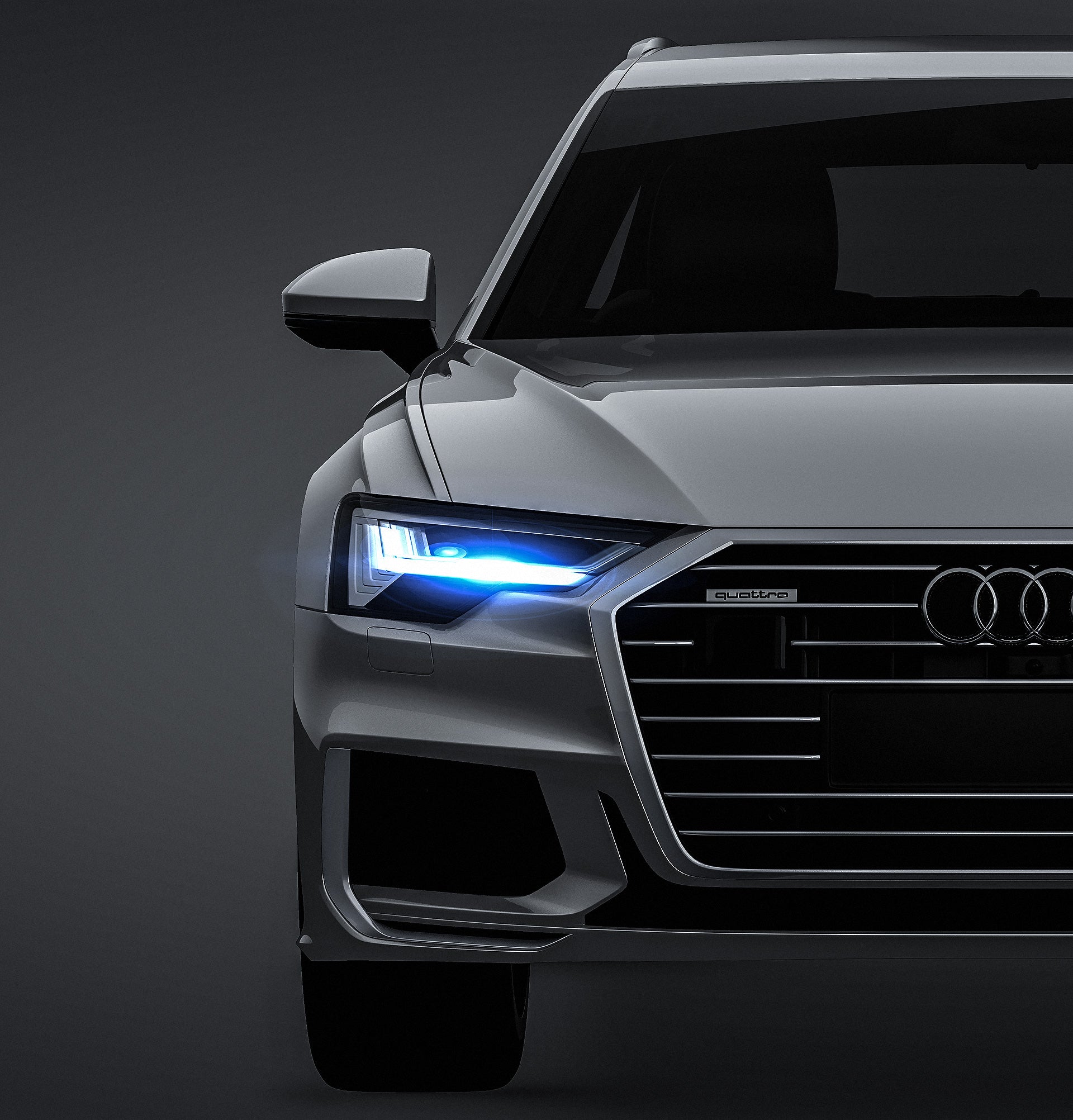 Download Audi A6 Avant S-line 2019 all sides Car Mockup Template ...