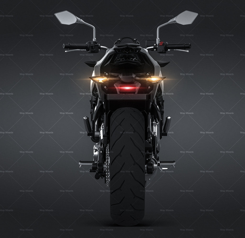 Download Kawasaki Z650 2017 all sides Motorcycle Mockup Template ...