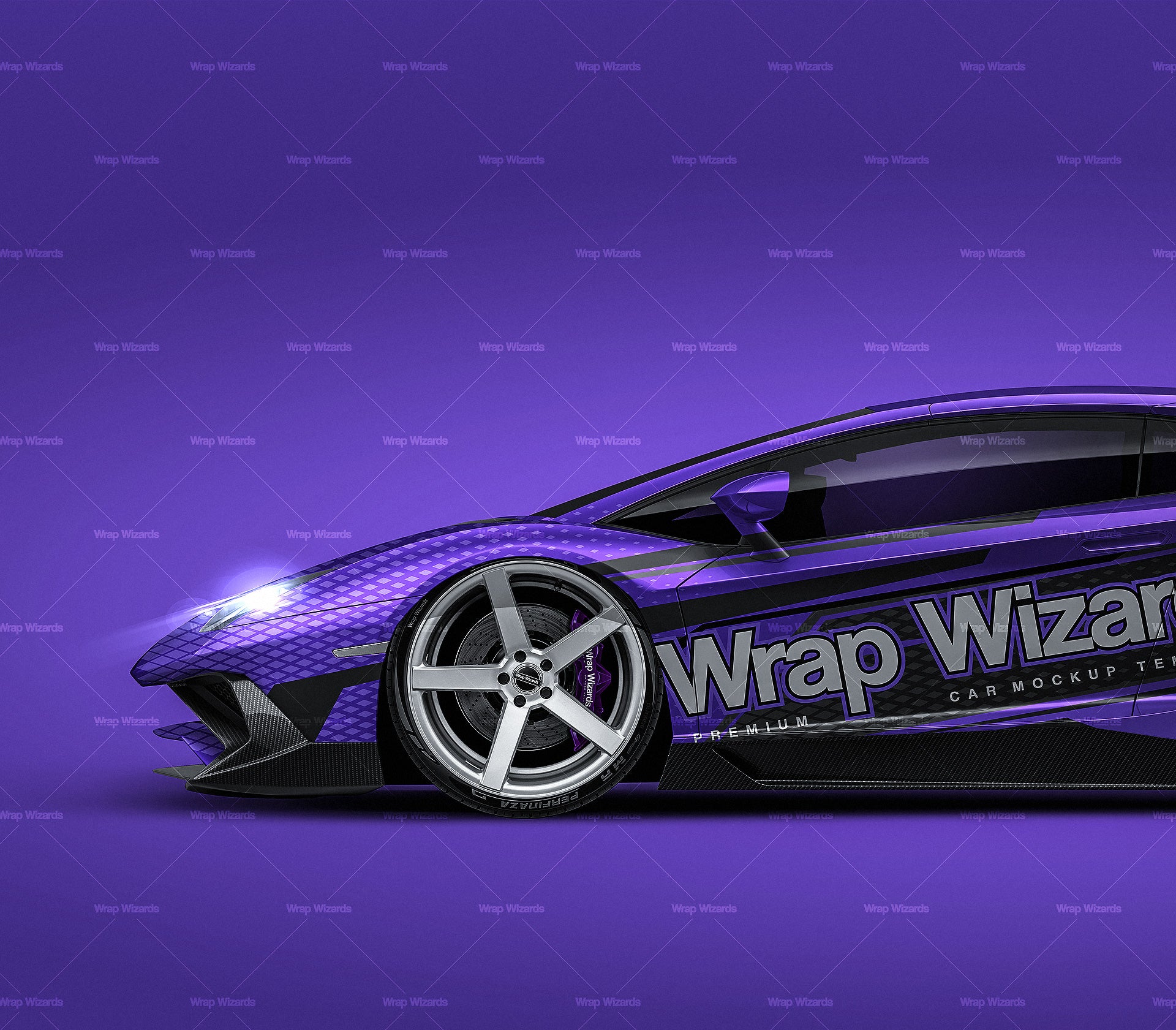 Download Lamborghini Aventador LP750-4 SV Roadster 2016 - all sides Car Mockup - Wrap-Wizards.com ...