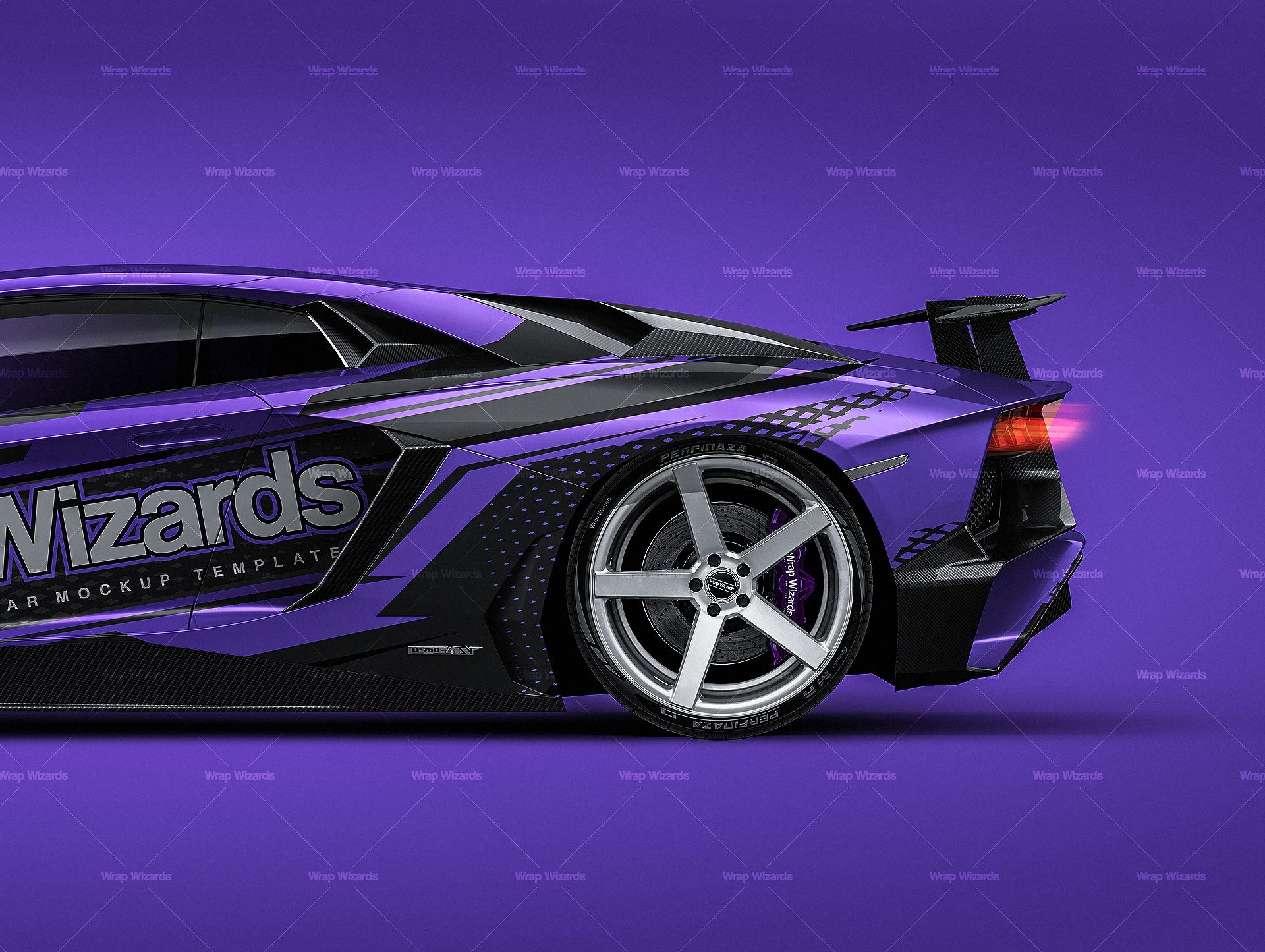 Download Lamborghini Aventador LP750-4 SV Roadster 2016 - all sides Car Mockup - Wrap-Wizards.com ...