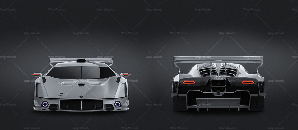 Download Lamborghini Essenza SCV12 2021 all sides Car Mockup Template.psd - Wrap-Wizards.com - Premium ...