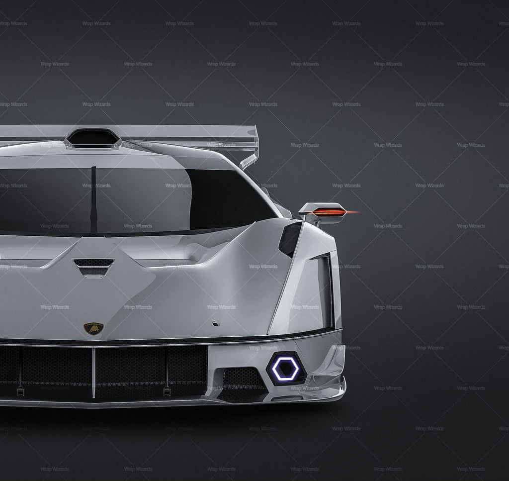 Download Lamborghini Essenza SCV12 2021 all sides Car Mockup ...