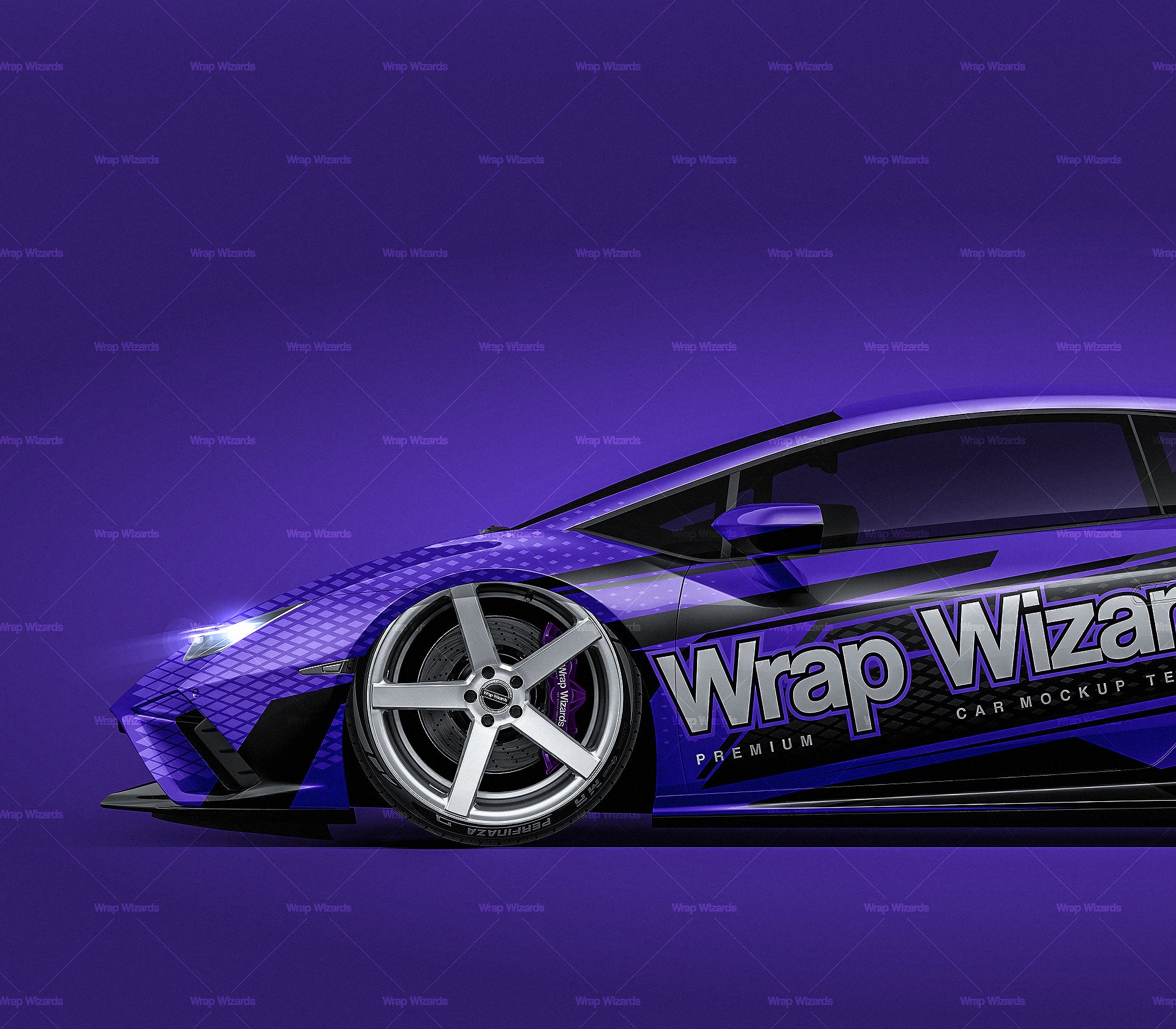 Download Lamborghini Huracan Evo Rwd 2021 - all sides Car Mockup Template.psd - Wrap-Wizards.com ...