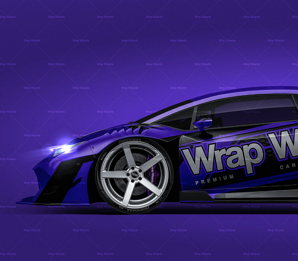 Download Lamborghini Huracan LP620-2 Super Trofeo 2015 glossy finish - all side - Wrap-Wizards.com ...