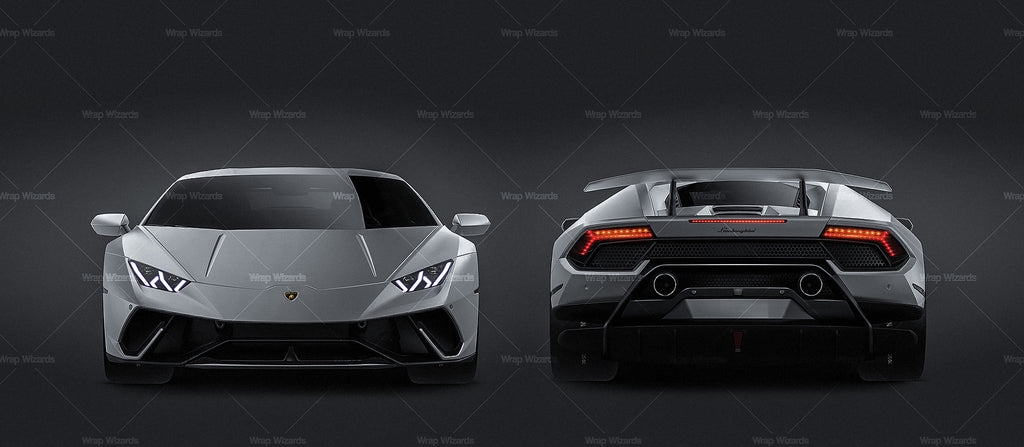 Download Lamborghini Huracan Performante LP 640-4 2019 all sides Car Mockup Tem - Wrap-Wizards.com ...