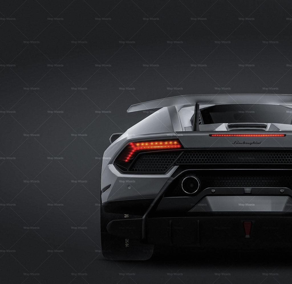 Download Lamborghini Huracan Performante LP 640-4 2019 all sides Car Mockup Tem - Wrap-Wizards.com ...