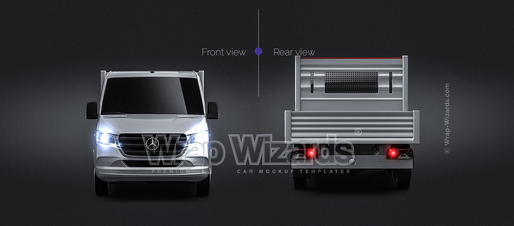 Download Mercedes-Benz Sprinter CrewCab Chassis 2019 - all sides ...