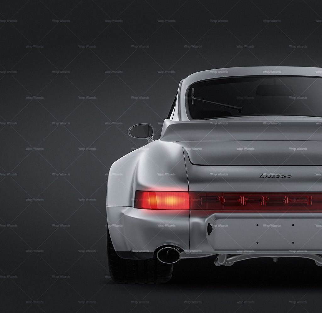 Download Porsche 911 964 Turbo 1990 all sides Car Mockup Template.psd - Wrap-Wizards.com - Premium Car ...