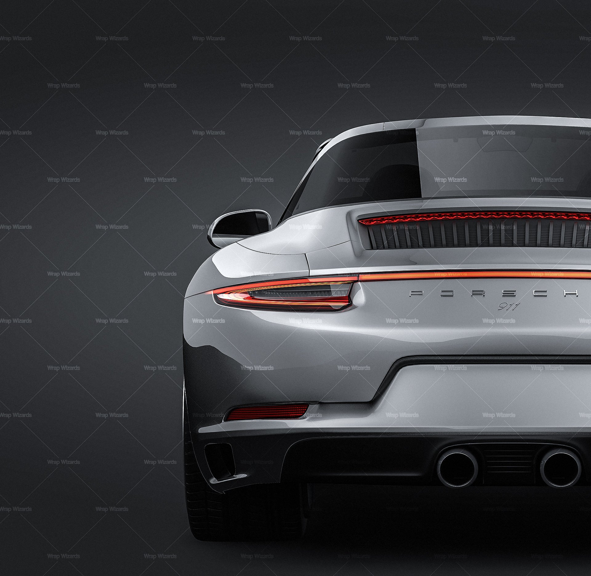 Download Porsche 911 Targa 4s 2018 - all sides Car Mockup Template ...