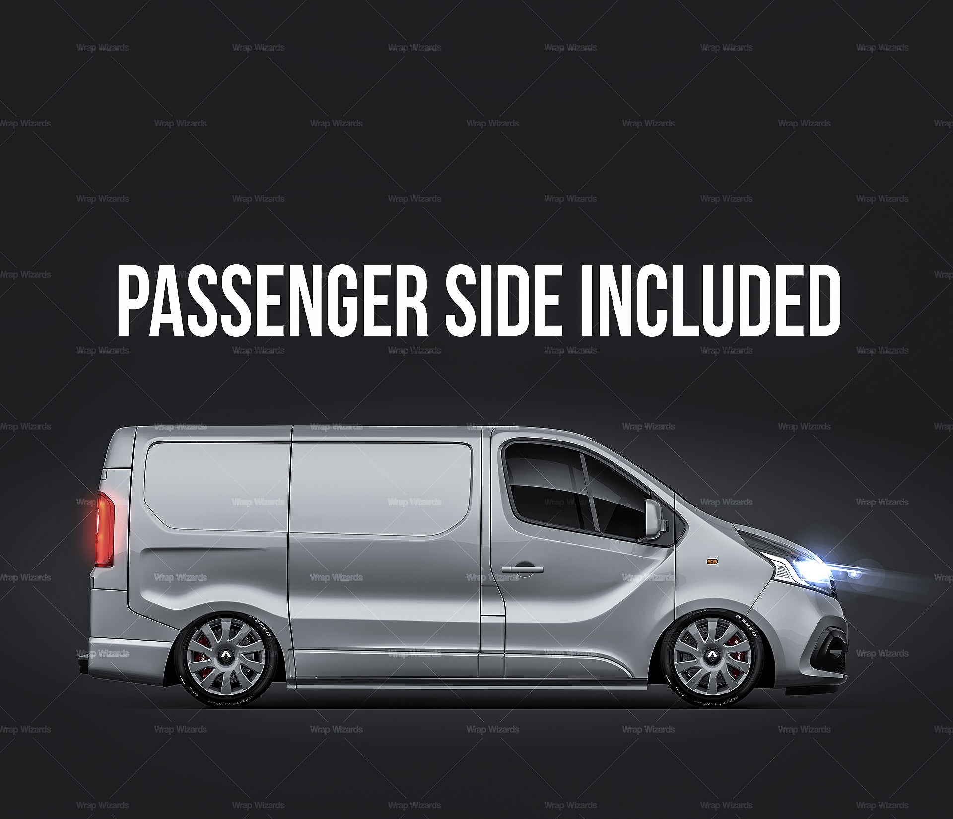 Renault Trafic Cargo 20152018 glossy finish all sides