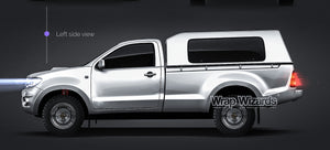 Download Toyota Hilux Single Cab 2009 glossy finish - all sides Car Mockup Temp - Wrap-Wizards.com ...