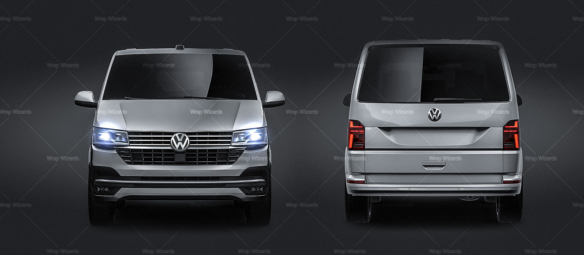 Volkswagen Transporter T5 Caravelle Multivan glossy finish - all sides