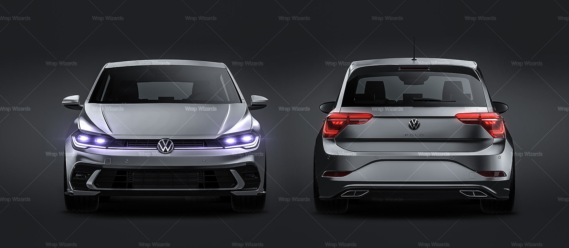 2x BROTECT Matte Displayschutzfolie für Volkswagen Polo 2018