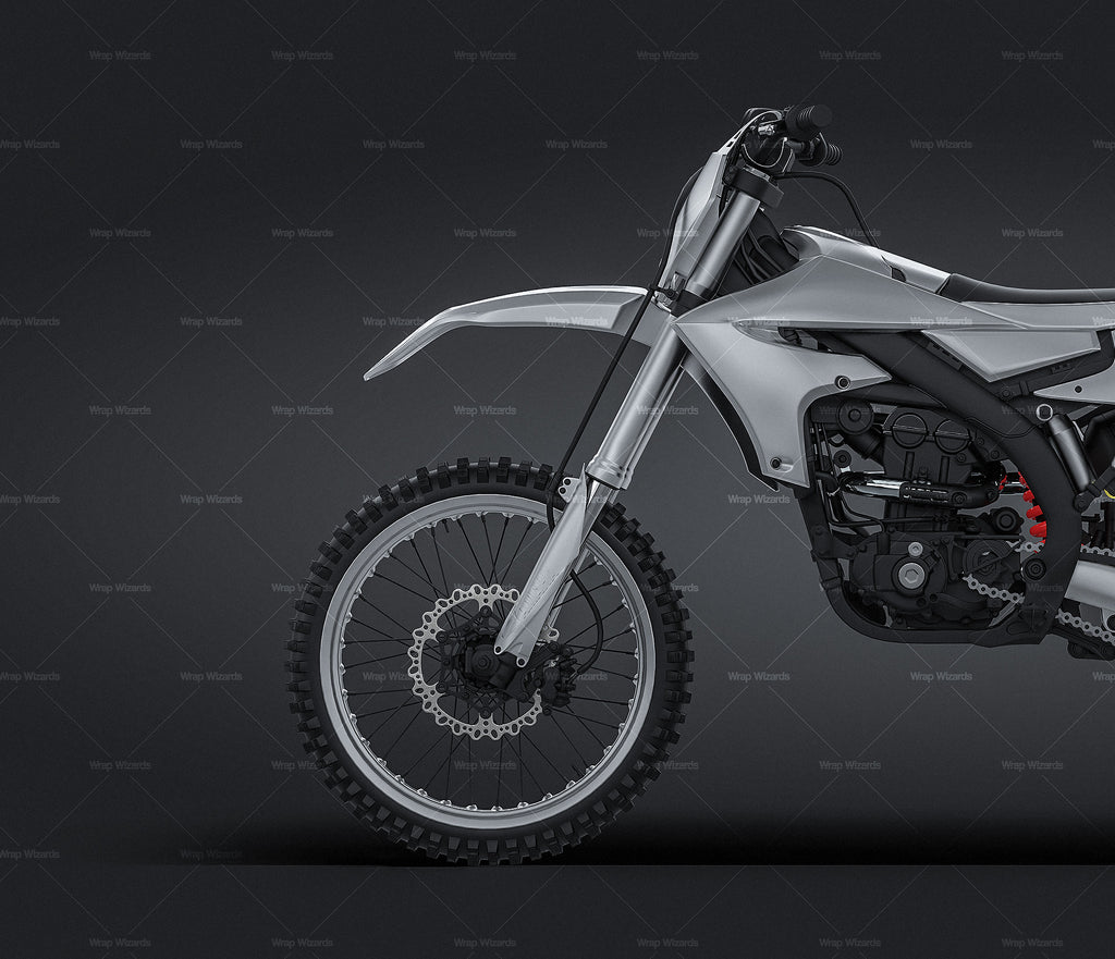Download Yamaha YZ250F 2021 Motocross all sides Motorcycle Mockup ...