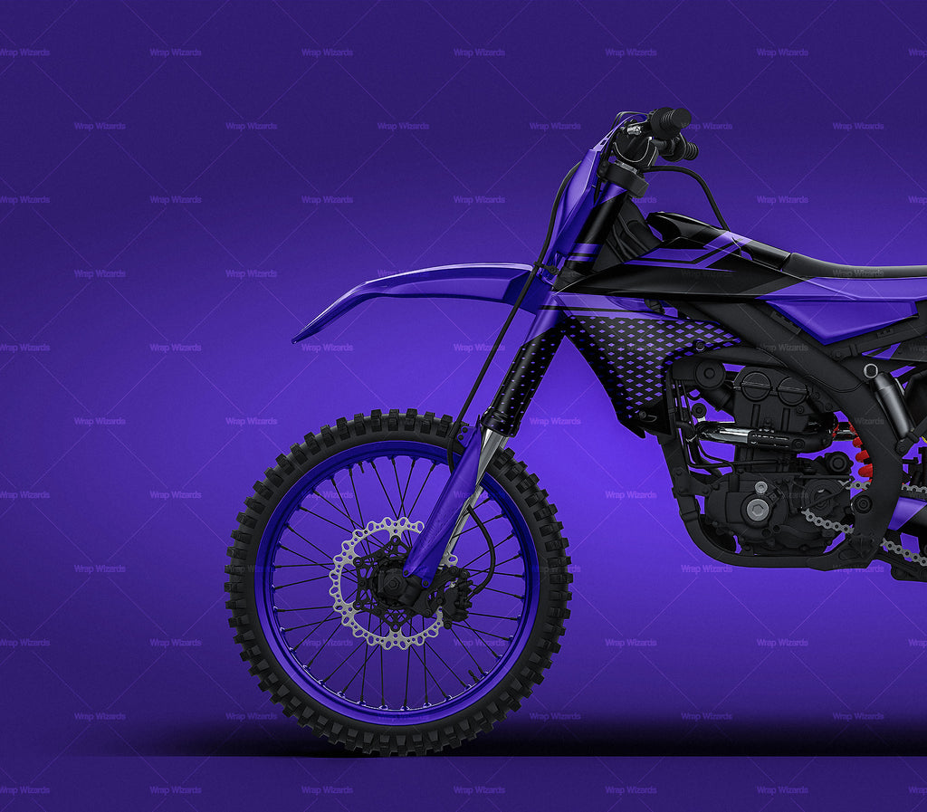 Download Yamaha YZ250F 2021 Motocross all sides Motorcycle Mockup ...