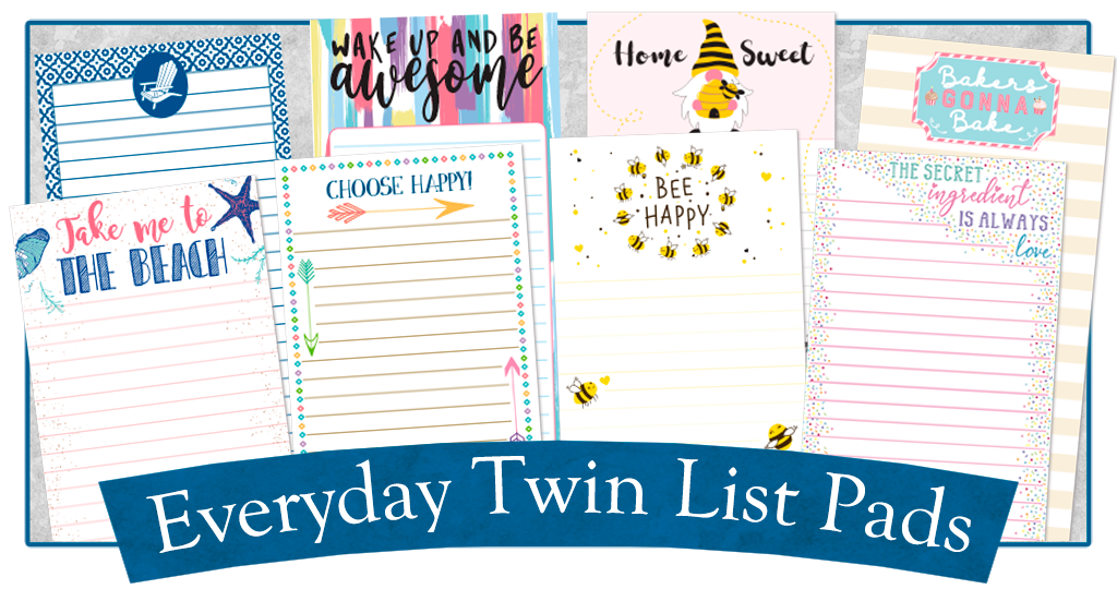 Everyday Twin List Pads
