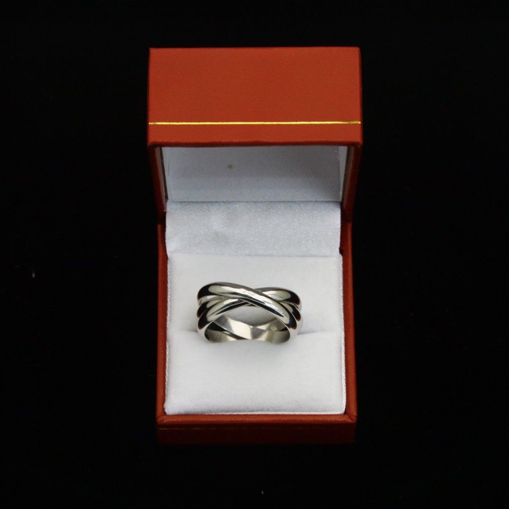 CARTIER Trinity Ring (1999) 18K White 